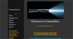 Desktop Screenshot of customlites.com